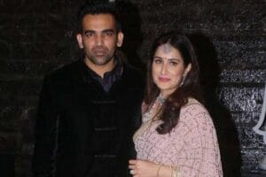 Zaheer Khan and wife Sagarika Ghatge